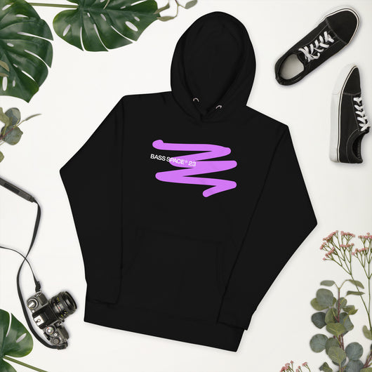 Bass Wave Purple | Unisex Hoodie