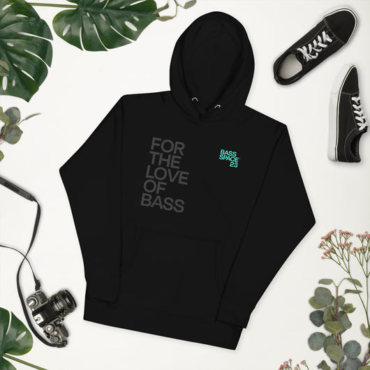 For The Love Of Bass Mint | Unisex Hoodie