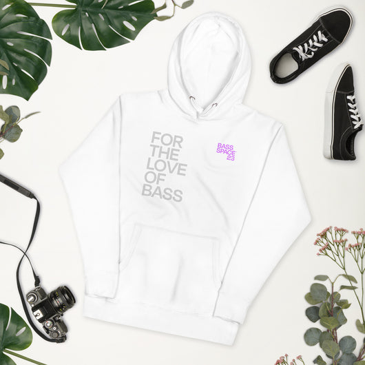 For The Love Of Bass Light | Unisex Hoodie